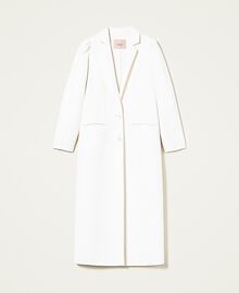 Doubled wool blend long coat White Snow Woman 222TP2051-0S