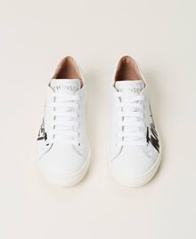 Sneakers de piel con logotipo Hueso Niño 211GCJ050-05