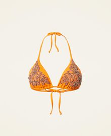 Embroidered triangle bikini top Mellon Woman 221LBMG22-0S