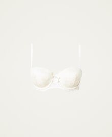 Padded bandeau tulle bra Sugar White Woman 222LL6D11-0S