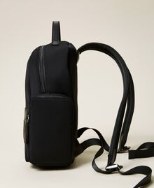 Scuba backpack with logo Black Woman 212AO8091-04