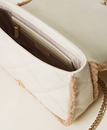 Small quilted shoulder bag Ivory Woman 212TD8081-05