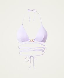 Haut de maillot de bain triangle avec boucle décorative Violet « Pastel Lilac » Femme 221LMMV22-0S