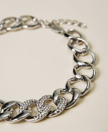 Halskette mit Strass Nickelfree-Silber Frau 222TA401K-02