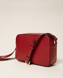 Shoulder bag with pocket "Geranium" Red Woman 212TB7067-03