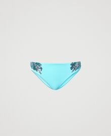 Slip de bain avec sequins Bleu « Paradise » Femme 231LBM166-0S
