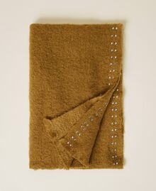 Cloth scarf with studs “Rum” Brown Woman 212TO5044-01