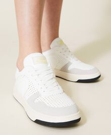 Baskets color block Off White Femme 221ACT076-0S