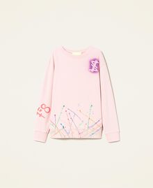 Lady Bandit MYFO unisex sweatshirt Pale Pink Unisex 999AQ2030-0S