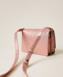 Shoulder bag with rhinestone logo "Icing" Pink Woman 222AA7393-03