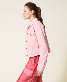 Bull jacket with logo lining "Hot Pink" Woman 221AT2360-04