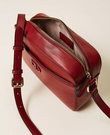 Shoulder bag with pocket "Geranium" Red Woman 212TB7067-06