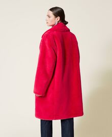 ‘Ruby’ coat with pockets Purple Berry Woman 212AP219A-04