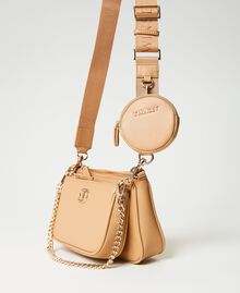 ‘Together’ shoulder bag and coin purse set “Cuban Sand” Pink Woman 231TD8282-02