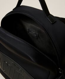 Scuba backpack with logo Black Woman 212AO8091-06