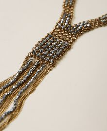 Collier avec franges et perles Laiton Usé Femme 221TA404C-02