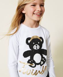 Printed t-shirt with studs Off White Child 222GJ2386-05