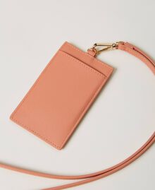 Card holder with strap Mousse Pink Woman 231TQ740B-02