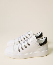 Logo lace trainers Lily Woman 222ACP050-01