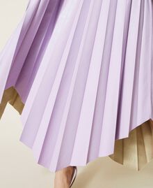 Jupe mi-longue plissée Violet « Pastel Lilac » Femme 221AT2173-06