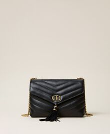 'Dreamy' leather shoulder bag Black Woman 222TB7411-01
