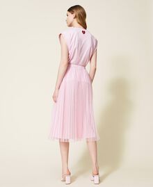 Gonna in tulle plumetis Rosa "Bouquet" Donna 221TQ2110-03