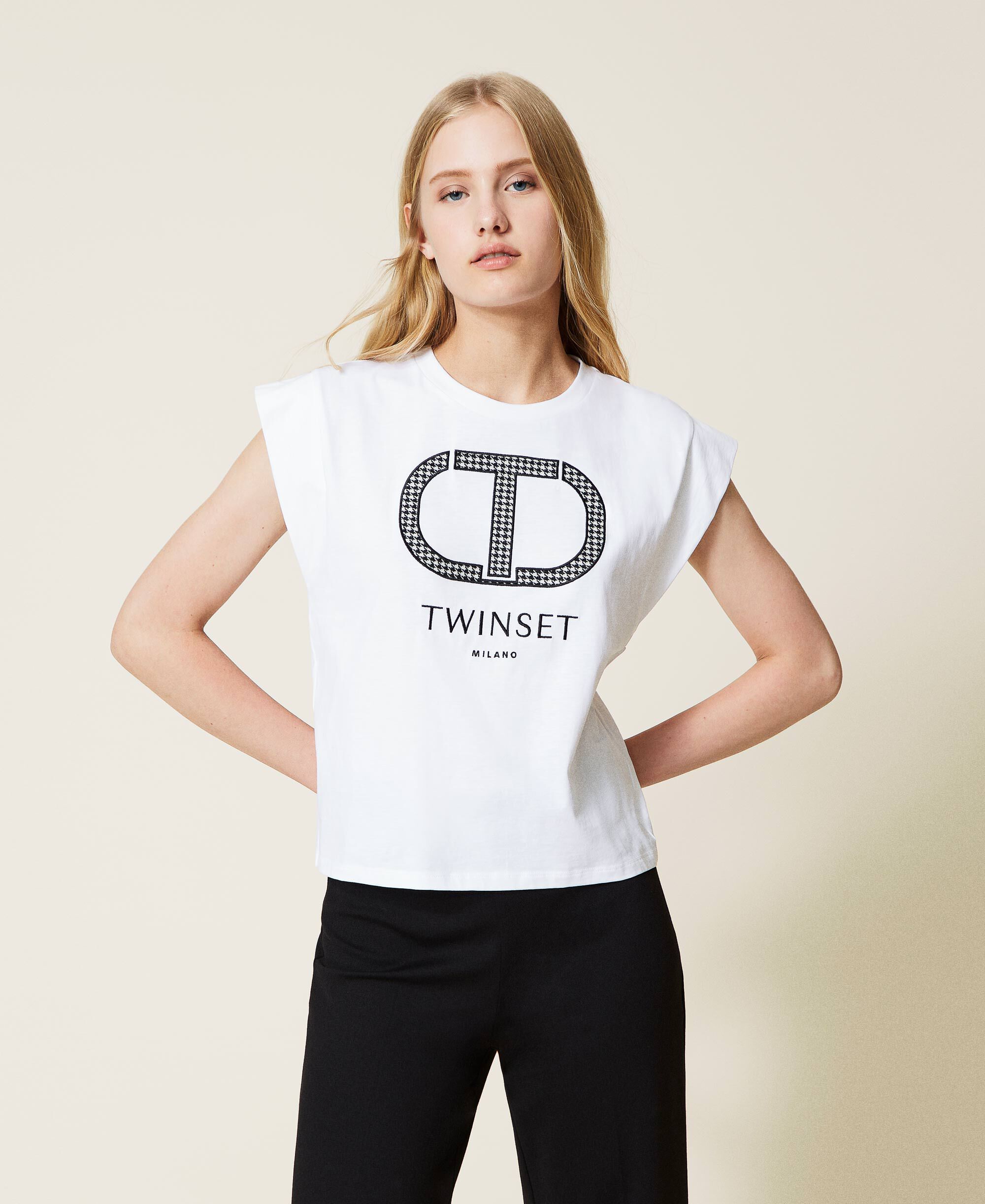 T-Shirts and tops Woman - Fall Winter 2022 | TWINSET Milano