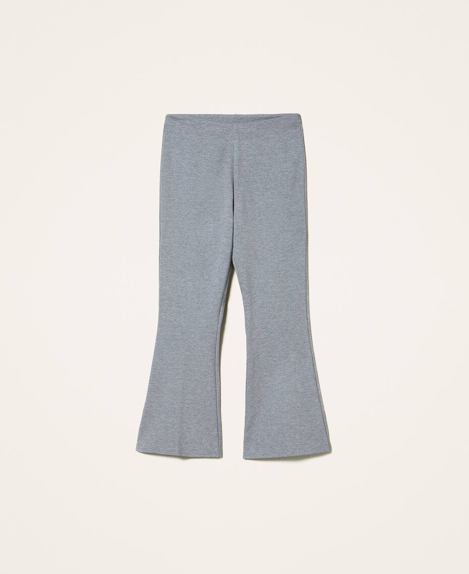 Flared trousers Woman, Grey | TWINSET Milano