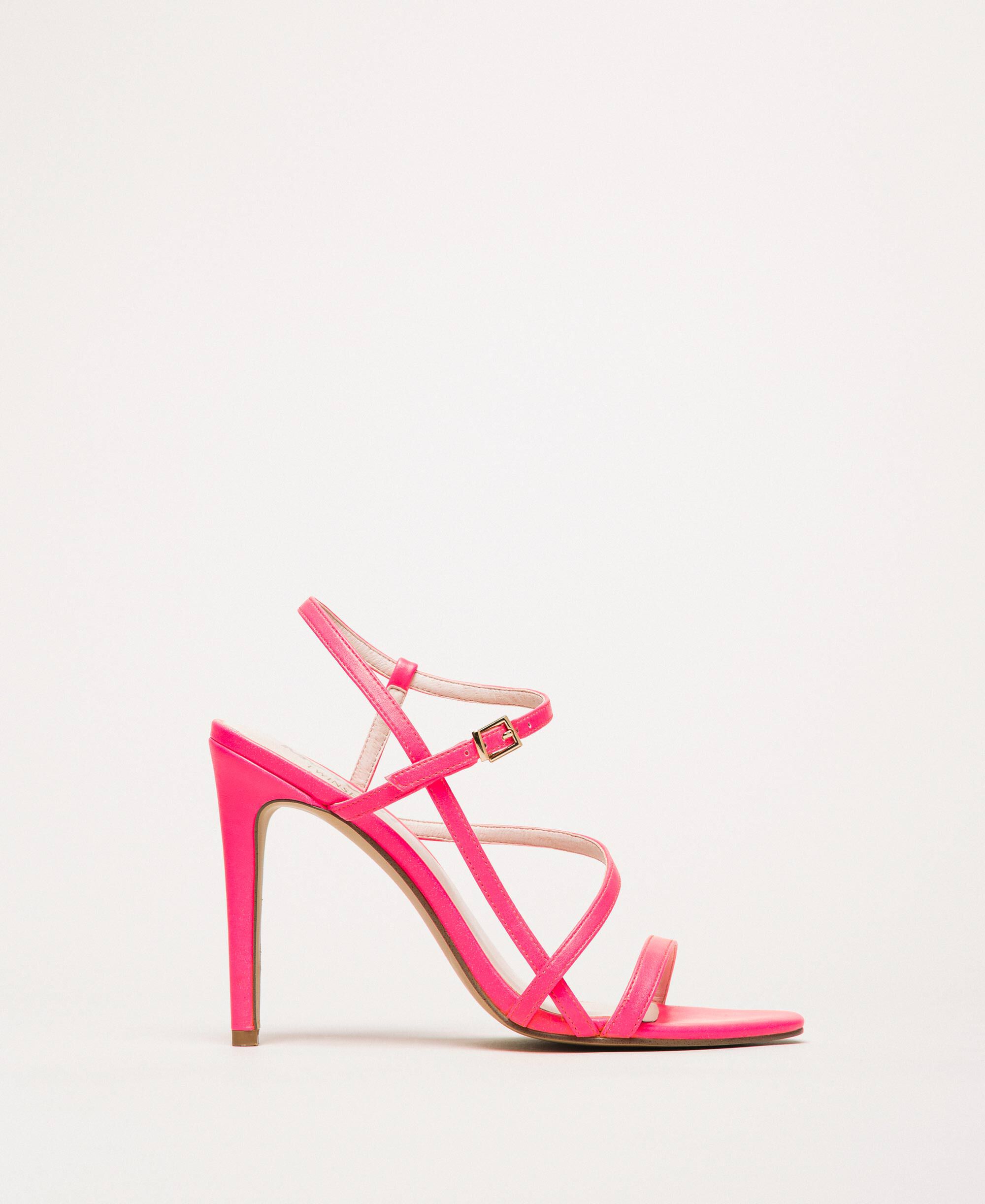Sandalias de Twinset de color Rosa Mujer Zapatos de Tacones de Sandalias con cuña 