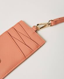 Card holder with strap Mousse Pink Woman 231TQ740B-03