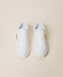 Trainers with logo White Woman 221TCT150-05