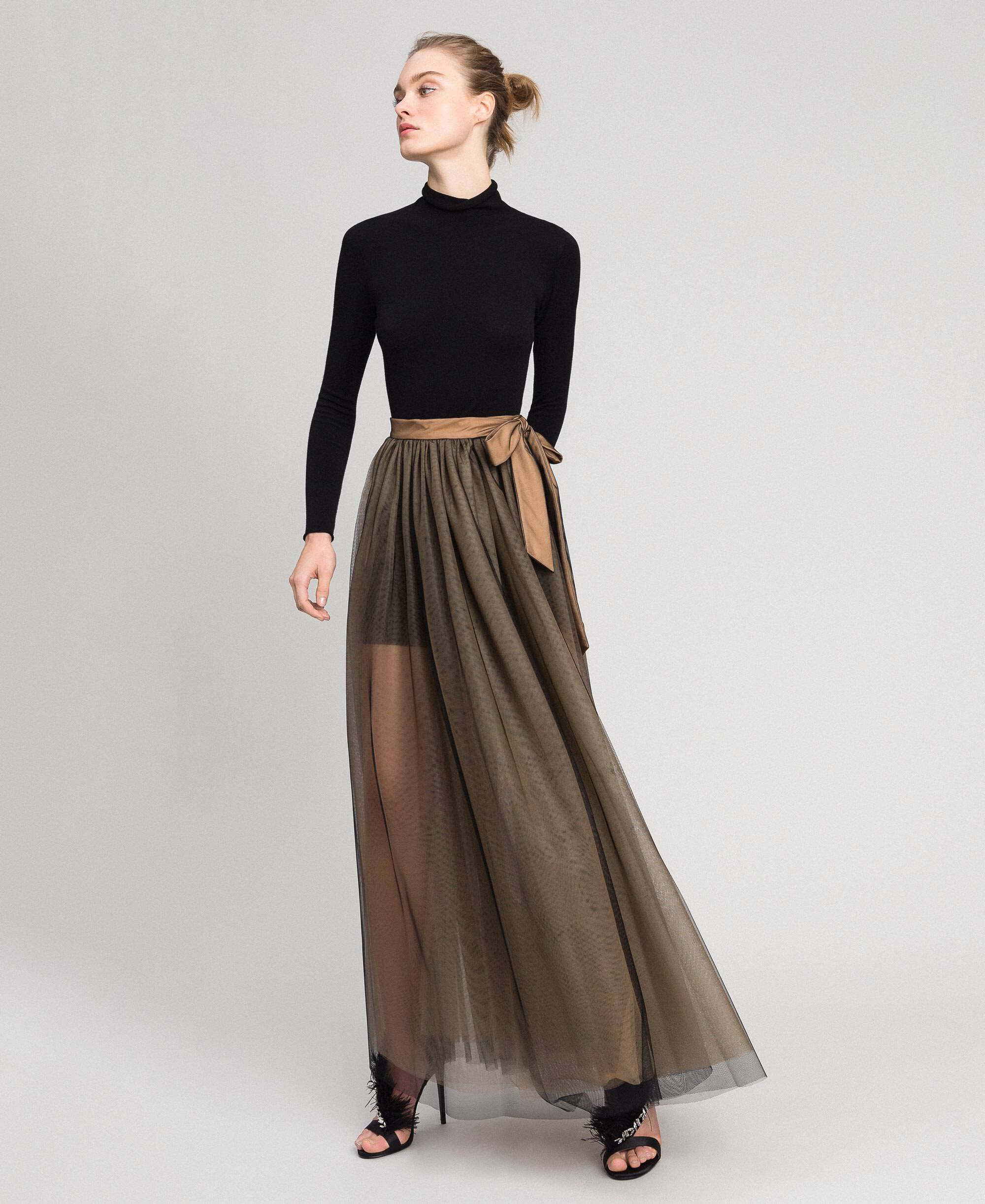 long tulle skirts