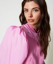 Jacket with taffeta inserts “Opera Mauve” Pink Woman 231AP2222-05