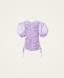 Robe lamée froncée Violet « Pastel Lilac » Femme 221AT2201-0S