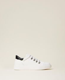 Logo lace trainers Lily Woman 222ACP050-02