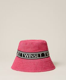 Reversible fisherman’s hat Two-tone Polka Dot Print Black / Shocking Pink Child 221GJ4952-01