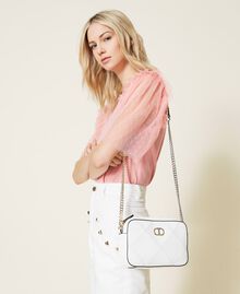 'Jolie’ shoulder bag with two-tone chain Lily Woman 221TB7072-0S