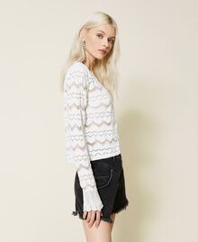 Fitted knit cardigan Black Woman 221AT3111-03