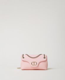 Shoulder bag with logo and studs Pastel Pink Child 231GJ7670-01
