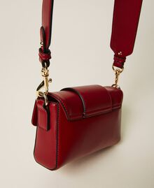 Small shoulder bag with logo Cherry Red Woman 212TD8061-05