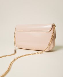 Shoulder bag with tonal logo "Sugar Nude” Pink Woman 222TB709C-04
