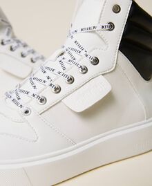 High top trainers with logo laces Lily Woman 222ACP052-04