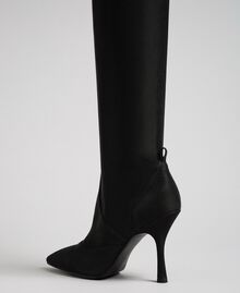 Thigh high boots with stiletto heel Black Woman 192MCP036-03
