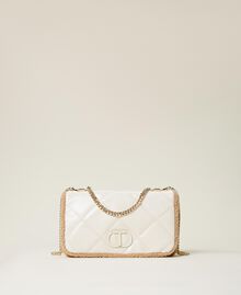 Small quilted shoulder bag Ivory Woman 212TD8081-01