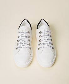 Logo lace trainers Lily Woman 222ACP050-05