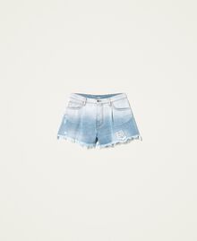 Short en jean dégradé Denim Décoloré Femme 221AT238A-0S