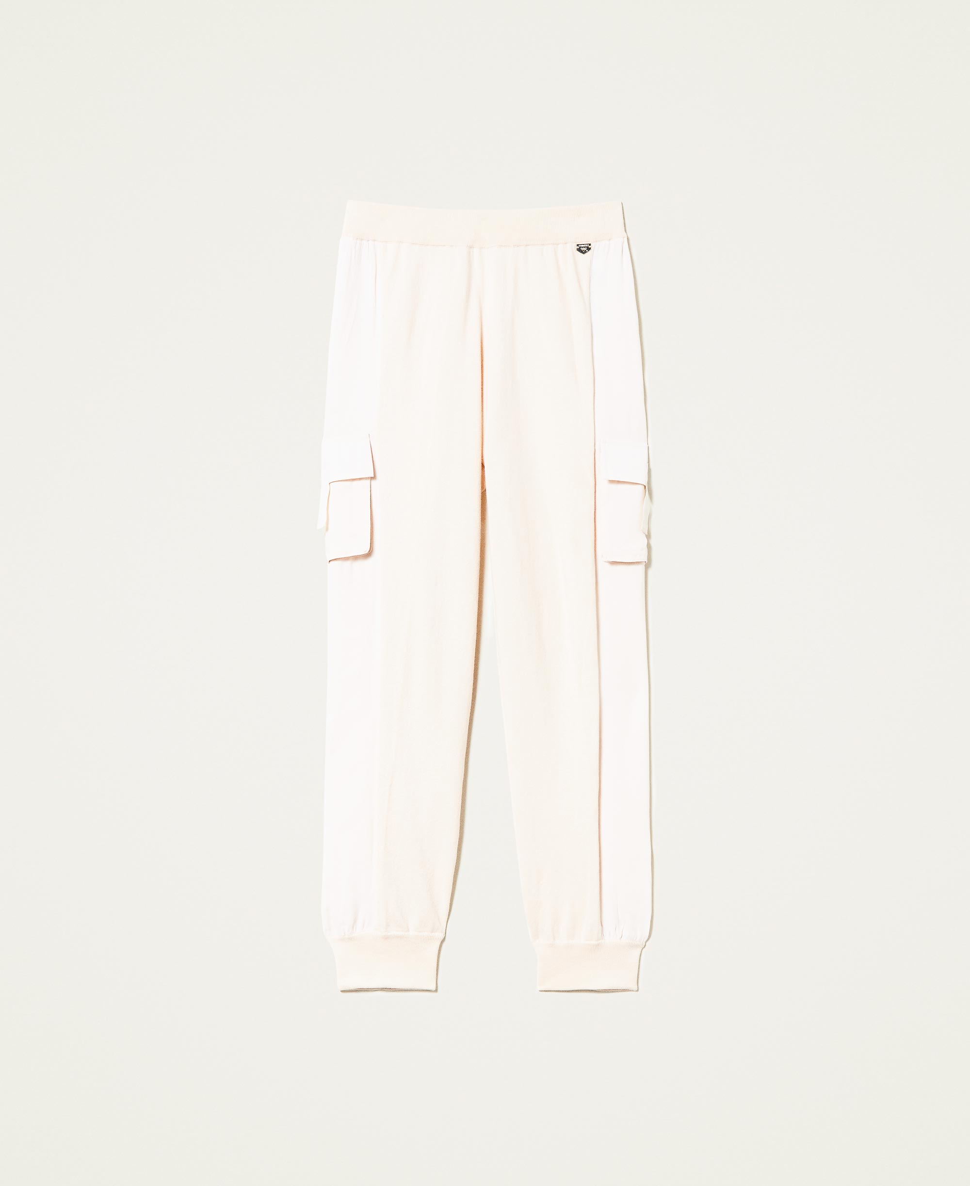 Joggers with inserts Woman, White 