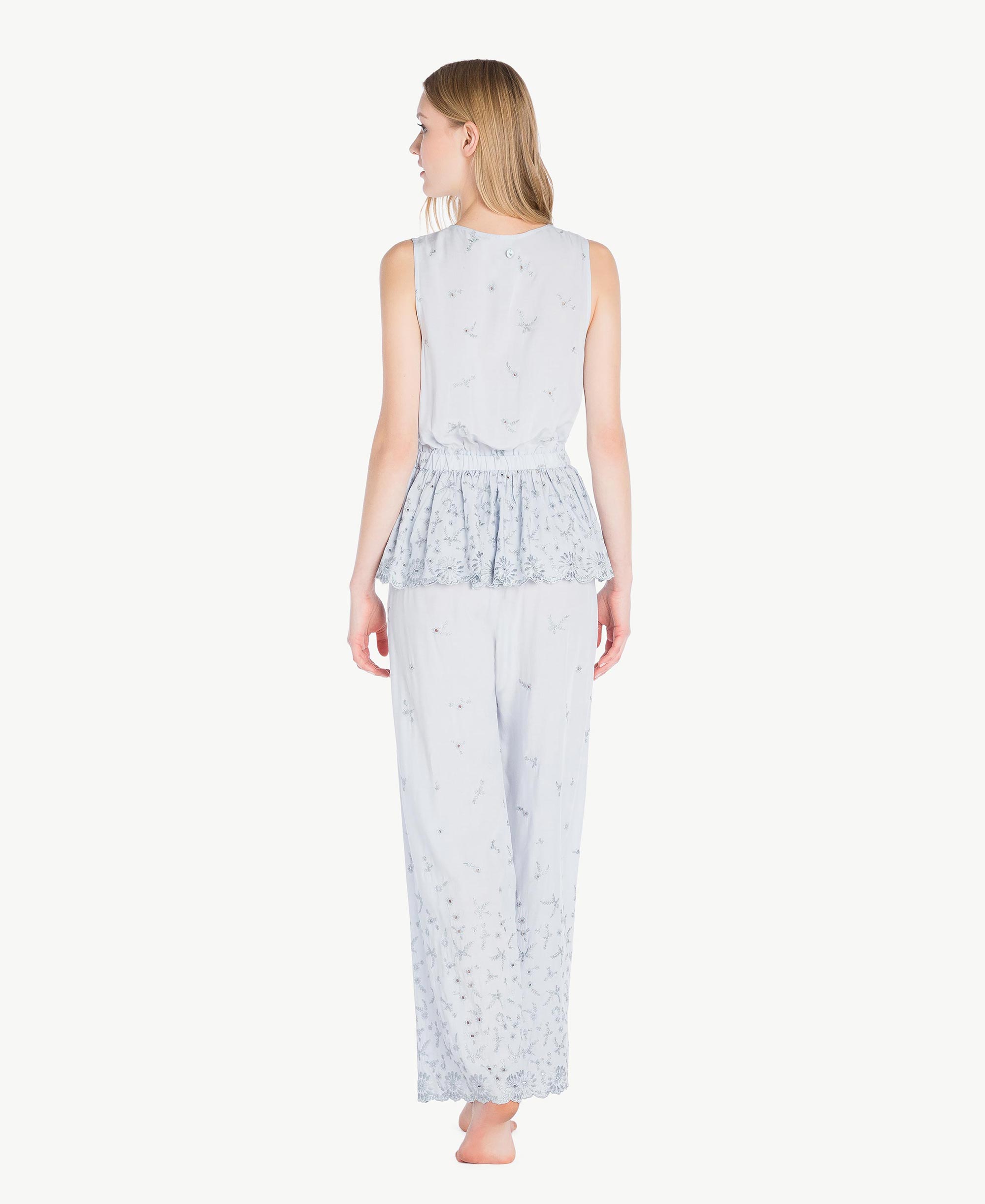 Pyjama broderie anglaise