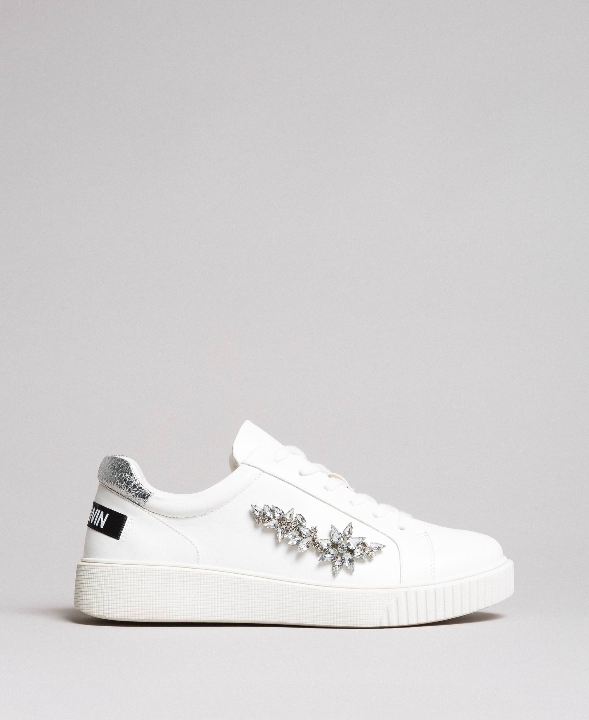 sneakers twin set bianche