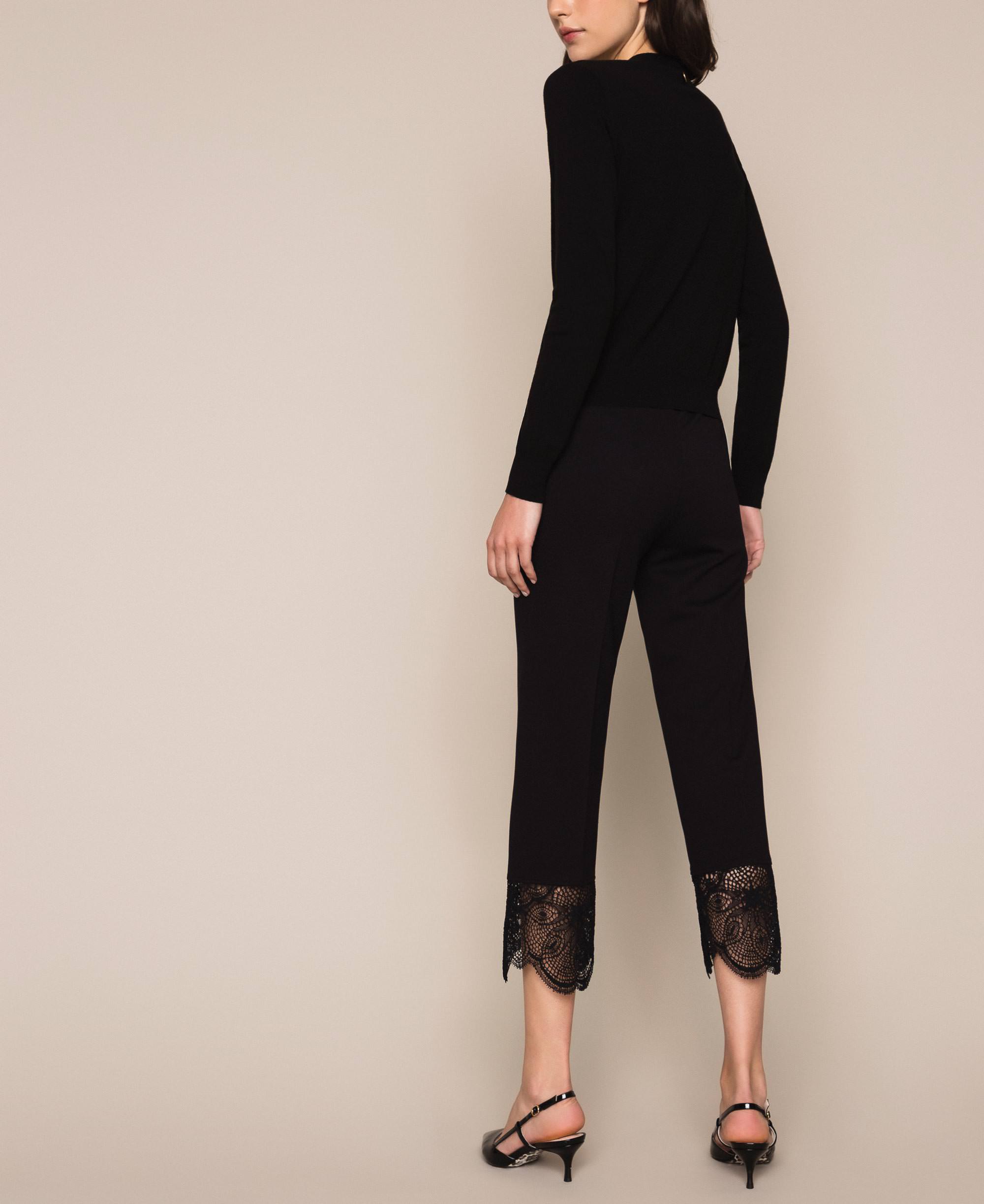 Homeward Avana Panta Midi - Pantaloni Donna Nero | Nencini Sport